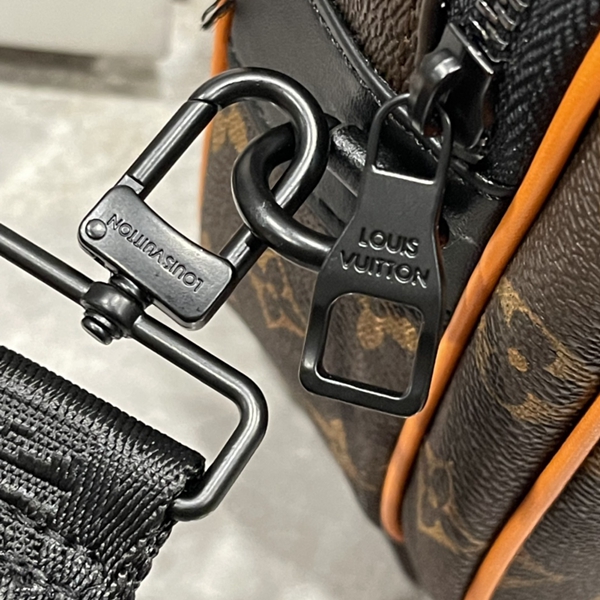 ルイヴィトンバッグ素材ディテール